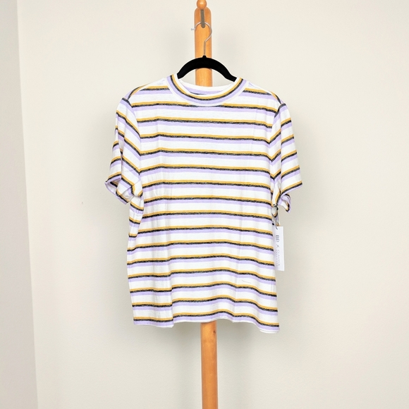 bp Tops - BP. Mock Neck Short Sleeve Tee